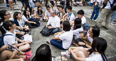 الاحتجاجات فى هونج كونج تخيم على احتفالات الصين بالعيد الوطنى