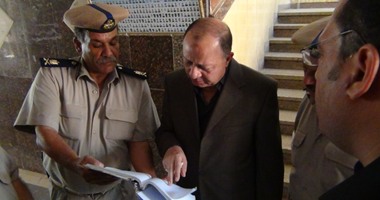 مدير أمن المنوفية يجرى جولة مفاجئة على مراكز شرطية