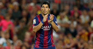 سواريز يسجل أول أهدافه مع برشلونة