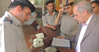 مدير أمن كفر الشيخ يتفقد شرطة النجدة فى زيارة مفاجئة
