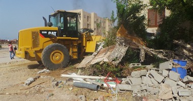 حملة أمنية لإزالة التعديات على أملاك الدولة بجنوب سيناء