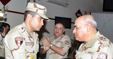 وزير الدفاع يشهد المشروع التعبوى "باهر 19" بالجيش الثانى الميدانى