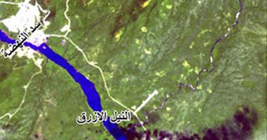 ننشر صور سد النهضة منذ بداية إنشائه توضح تحويل النيل وبدء ارتداد