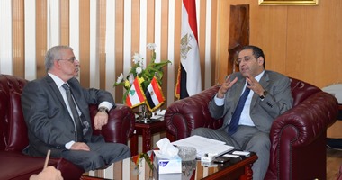 وزيرالاستثمار يستقبل سفير لبنان لبحث العلاقات الاقتصادية المشتركة