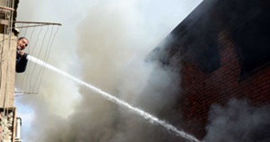 الدفع بـ6 سيارات إطفاء للسيطرة على حريق مصنع مستلزمات طبية بالمطرية
