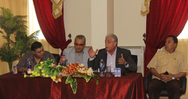 بالصور..اتفاق تعاون بين وزير البحث العلمى ومحافظ جنوب سيناء 