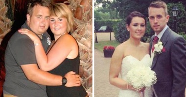 بالصور.. زوجان يخسران نصف وزنهما من أجل صور زفاف جيدة