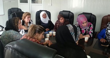 السفيرة ميرفت التلاوى بالعراق:المرأة اللاجئة تعانى من ظلم سياسة المجتمعات 
