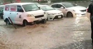هطول أمطار على منطقة حائل والباحة بالسعودية