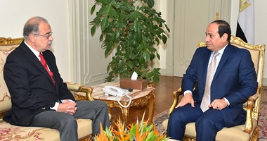ننشر أول صور لرئيس الوزراء المكلف شريف إسماعيل مع السيسى