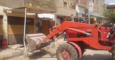 بالصور.. إزالة 80 حالة تعد وإشغالات بشوارع مدينة إهناسيا غرب بنى سويف