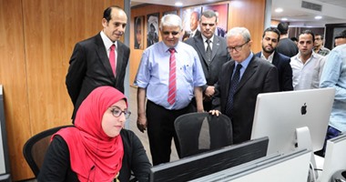 رئيس جامعة عين شمس يزور "اليوم السابع"