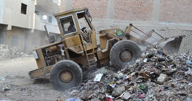 رفع 300 طن من القمامة والمخلفات من حى ثانى الإسماعيلية