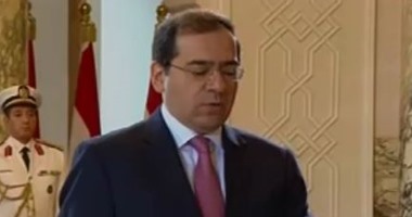 طارق الملا يؤدى اليمين أمام الرئيس وزيرا للبترول