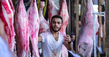 استعدادات محلات بيع اللحوم  قبل أيام من عيد الأضحى المبارك
