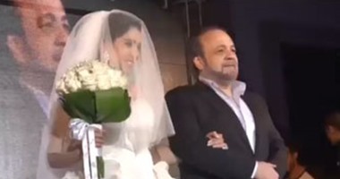 آيتن عامر تنشر فيديو من حفل زفافها على الإنستجرام