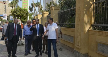 بالصور.. رئيس جامعة المنصورة ينهى الاستعداد للدراسة بتشطيبات السور