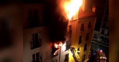 إخماد حريق التهم شقة سكنية فى المهندسين