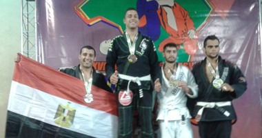 مصرى يفوز بالمركز الثانى فى البطولة الدولية للفنون القتالية بالبرازيل