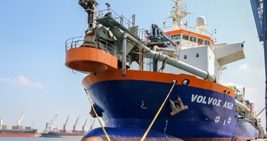 39 % زيادة فى أعداد السفن بميناء دمياط خلال شهر مارس