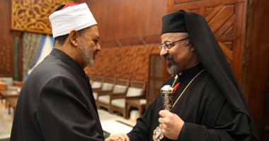 بطريريك الكاثوليك بمصر يهنئ الإمام الأكبر بعيد الأضحى المبارك