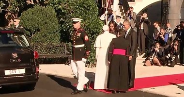 بالفيديو.. البيت الأبيض ينشر مقطع لحظة لقاء بابا الفاتيكان وأوباما