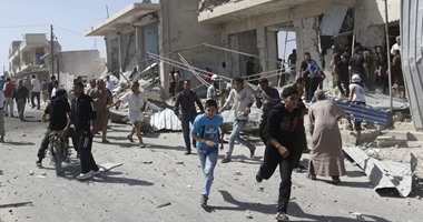 المعارضة السورية: عشرات القتلى والجرحى فى غارات جوية على معرة النعمان