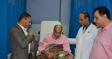 بالصور.. اتحاد المصريين بالسعودية يزور المرضى بالمستشفيات فى أول أيام العيد