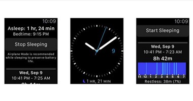 تطبيق "Sleep ++" يزودك بمعلومات عن طريقة نومك من خلال  Apple Watch