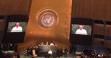 البابا فرنسيس يدعو للتحرك من أجل الفقراء والسلام من منصة الأمم المتحدة
