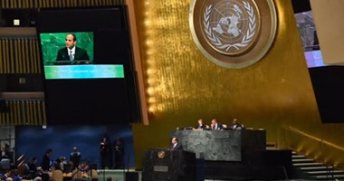 السيسى أمام الأمم المتحدة: الشعب المصرى تحرك لتغيير الأفكار المتشددة