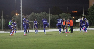 بالصور.. الزمالك يخوض مرانا قويا استعدادا للنجم