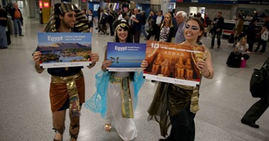 حديد المصريين  يطلق حملة "إستثمر فى مصر الجديدة" بشوارع نيويورك