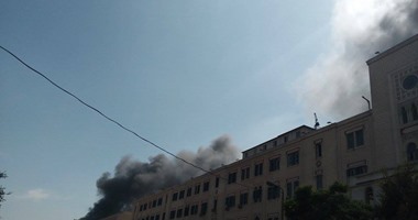 بالفيديو.. صحافة المواطن.. تصاعد أدخنة حريق فى محطة مصر برمسيس