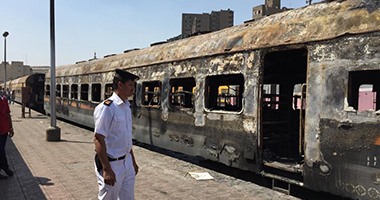 السكة الحديد عن حريق قطار أسيوط - سوهاج: عطل مفاجئ بالجرار أدى لانبعاث دخان