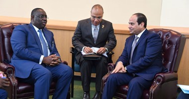 رئيس السنغال: سعيد بعودة مصر لشغل موقعها الريادى على صعيد القارة الأفريقية