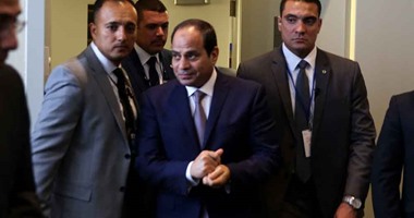 السيسى يلتقى أعضاء الجالية المصرية بالولايات المتحدة لمناقشة أوضاعهم