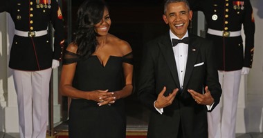 ميشيل أوباما بالأسود.. "ست حلوة" فى أحدث صور سيدة أمريكا الأولى