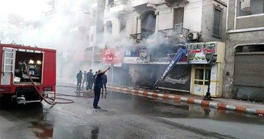 إصابة طفلين فى حريق بمحل لتجميع أسطوانات البوتاجاز أسفل منزلهما بالإسكندرية