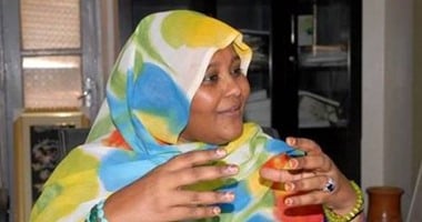 المعارضة السودانية مريم المهدى فى مركز دال