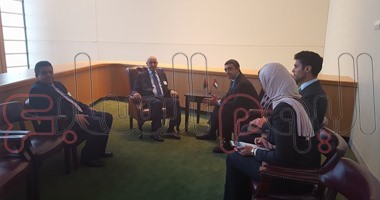 رئيس البرلمان الليبى يناقش مع وزير خارجية الإمارات سبل القضاء على الإرهاب