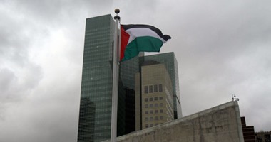  سفارة فلسطين بالقاهرة تحتفل برفع علم فلسطين فى الأمم المتحدة