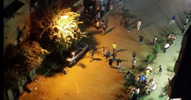 "صحافة المواطن".. مشاجرة بالأسلحة البيضاء بشارع المساكن بفيصل فى الجيزة