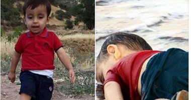تداول صورة للطفل السورى الغارق يلعب الكرة