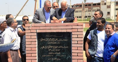 محافظ القاهرة يضع حجر الأساس لمشروع إسكان النهضة الجديد