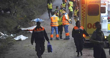 الباييس تنشر صور حادث كورونا الذى تسبب فى مقتل 6 أشخاص