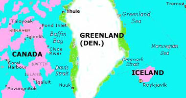 دراسة: جرينلاند تزيد العناصر الغذائية فى المحيطات