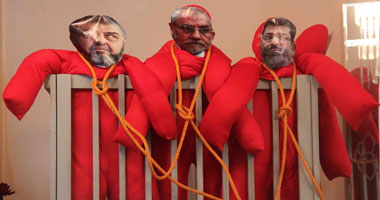 مؤتمر رابطة ضحايا الإخوان يطالبون بإعدام مرسى وقيادات الإخوان