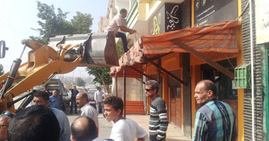 حملة مكبرة بالإسماعيلية لتنفيذ قرارات الإزالة الفورية للإشغالات