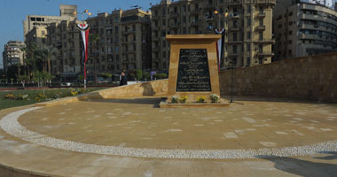 محافظة القاهرة تواصل أعمال تطوير النصب التذكارى بميدان التحرير